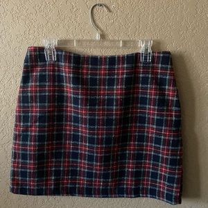 PLAID SKIRT